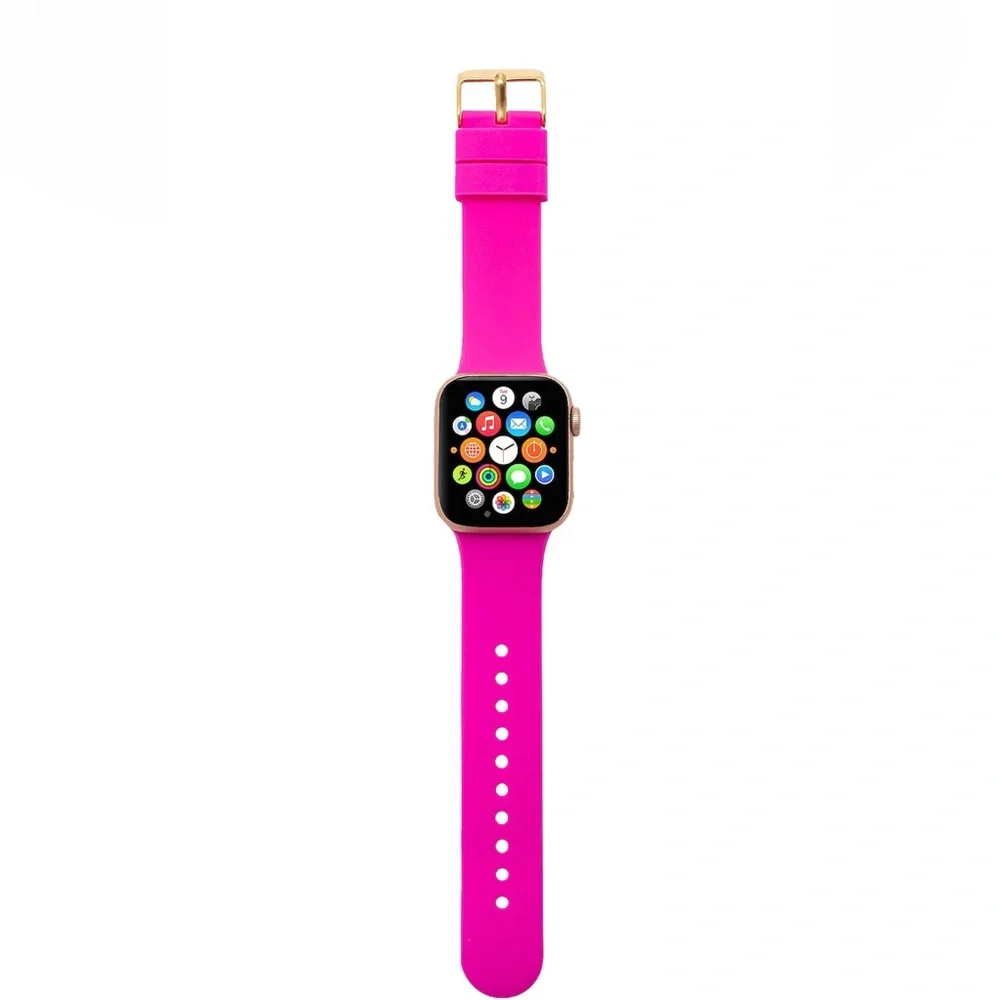 Pink‎ Silicone Smartwatch Band